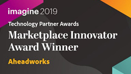 imagine 2019 Marketplace Innovator Award Winner.