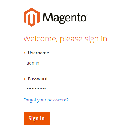 Magento Welcome
