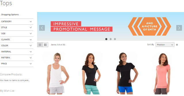 New and Free. Rich Banner Slider for Magento 2 Stores.